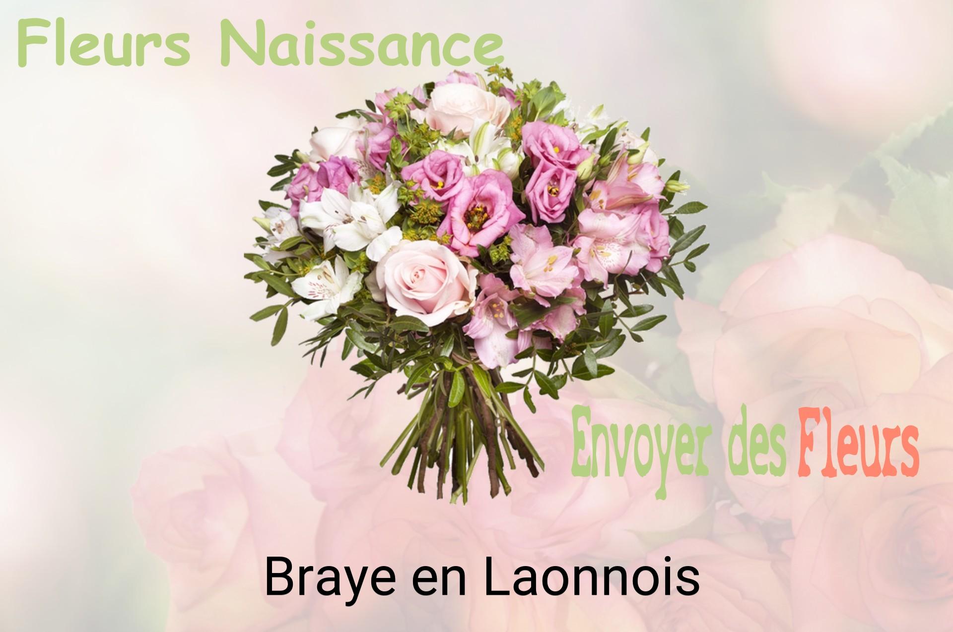 Bouquet de fleurs de naissance livré à Braye-en-Laonnois
