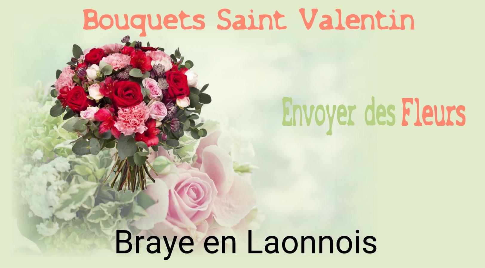 Roses de Saint-Valentin livrées à Braye-en-Laonnois